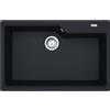 Franke PRONTA CONSEGNA - Franke: Lavello una vasca Vasche Sopratop Urban UBG 610-72 114.0686.806 finitura fragranite black matt da 78x50 cm