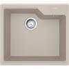 Franke Lavello una vasca Vasche Sopratop Urban UBG 610-50 114.0686.791 finitura fragranite sahara da 56x50 cm