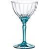 Bormioli Rocco Florian Lucent Blue Coppa Champagne 24 cl - Confezione da 6 pezzi