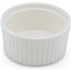 Le Coq Porcelaine LE COQ Efeso Stampo soufflè festonato color avorio D. 9 cm H. 4,5 cm - Confezione 12 pezzi