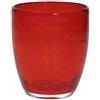 Tognana Bubbles Bicchiere in pasta di colore 38 CL Rosso - Confezione da 6 pezzi