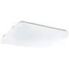 Eglo Plafoniera led da interno eglo frania-s bianco quadrata effetto stellato 4000k 33x33cm