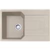 Franke Lavello una vasca con gocciolatoio Urban Incasso UBG 611-78 114.0686.747 finitura fragranite sahara da 78x50 cm