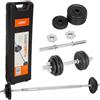LiveUp Sports Set valigia con pesi 30 kg LiveUp