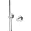 Newform X-Steel Miscelatore doccia con doccetta - 69676EX