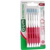 GUM BI-DIRECTION Scovolini Interdentali / 2 scovolini in 1 grazie al  movimento a 90° della testina/Facile accesso ai denti  posteriori/Azzurro/Misura 0.9 mm / 3 Confezioni da 6 pz : : Salute  e cura della persona