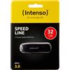 INTENSO Pendrive Intenso Speed Line 32GB USB 3.2 Nero