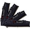 G.SKILL RAM DIMM G.Skill Ripjaws V DDR4 3200 Mhz Da 64GB (4x16GB) Nero CL16 INTEL XMP