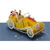 CUT POPUP.COM CUTPOPUP Wedding Anniversary Pop Up Card, Biglietto Auguri Matrimonio, Biglietto Matrimonio, Biglietti Auguri Matrimonio, Biglietti Matrimonio per Coppia, Lei, Lui(Wedding car) US8-WD045IT