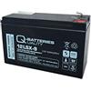 Q-Batteries Batteria al piombo 12LSX-9 12V 8,8Ah / AGM 10 anni