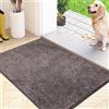 FCSDETAIL Zerbino Trappola Sporco, Tappetino Antiscivolo Lavabile in Lavatrice, Zerbino d'Ingresso con Microfibre Morbide Assorbenti per Cane, Ingresso, Porta e Corridoio