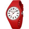 GOLDEN HOUR Orologio Unisex, Orologi Donna Digitale Analogici Sportivi Impermeabili, Orologio da Uomo con Quadrante di Facile Lettura e Cinturino in Silicone per Infermieri Medici Donne, Studenti