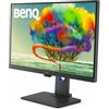 BenQ PD2705U Designer Monitor (tecnologia AQCOLOR, 27 pollici, 4K UHD, IPS, P3 Wide Color, ricarica USB-C, DP / HDMI, KVM, altezza regolabile) Compatibile con MacBook