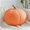 Tielag Cuscino a forma di zucca, Pumpkin Plush Floor Cushion, decorazione per la camera da letto, Halloween, decorazione per la casa, giocattoli ripieni, arancione, 20 cm