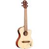 Ortega Guitars Ukulele Concerto Elettro-Acustico - Bonfire Series - Abete Rosso / Sapele, Natural (RU5CE-TE)