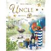 Piccadilly Greetings Regal Publishing Biglietto di auguri di compleanno speciale per zio, 20,3 x 15,2 cm