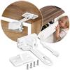 Reer 71090 - Fusibile extra piatto per cassetti portaposate, cassetti con portaposate integrato, ecc, colore: Bianco