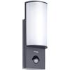 Oktaplex lighting, Belo Motion, Lampada LED da Esterno con Sensore di Movimento 10 W, Lampada da Parete Antracite 3000 K Bianco Caldo, Applique LED IP 54
