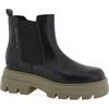 TOM TAILOR 6390870006, Stivaletto Donna, Nero/Verde, 37 EU