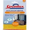 Spontex - Camosine in microfibra - 2 microfibra che spolverano 2 volte di più* - Morbide al tatto
