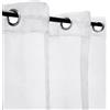 Atout Ciel Tenda con occhielli, 140 x 240 cm, colore: Bianco pronto da posare