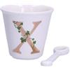 La Porcellana Bianca - Gift box Bicchierino 'X con cucchiaino Unico