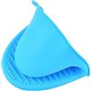 EKSEDTS Guanti in Silicone Anti-scottatura Guanto da Mano Anti-Burning Silicone Disco per pentole e ciotole Resistente al Calore Clip in Silicone antiscivolo
