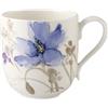 Villeroy & Boch Mariefleur Bicchiere con Manico, 0.35 L, Porcellana, Gris