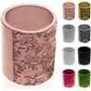CONCRETTE - Vaso per fiori in cemento Tranquility Ø 7,5 cm | 17 colori, oro rosa., 11x9x9 cm