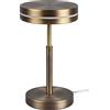 Trio Leuchten Trio Lighting Lampada da Tavolo, Ottone Vecchio