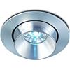 EXO lighting EXO BUGLE lighting-Supporto da parete-PLANETARIUS g, attacco a LED, alluminio spazzolato
