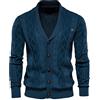 JokeLomple Cardigan da Uomo - Vintage Maglione con Bottoni Cardigan Sottile per Il Tempo Libero in Lana Cachemire Invernale Outwear Tops