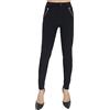 JOPHY & CO. Pantaloni Donna Elasticizzati Skinny Fit Jegging 9812 (XL IT 46, Nero, Numeric_46)