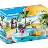 Playmobil Family Fun 70610, Piscina con giochi d'acqua, Per giocare con l'acqua, Dai 4 anni