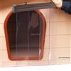 MOSCHITELLA Porta in PVC plastica per Cuccia Cane Gatto barriera Termica - Misura L 45 x 55 H