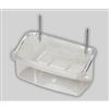 New Little Birds MANGIATOIE ANTI-SPRECO in plastica per gabbie uccelli pappagalli (2 pezzi SMALL)
