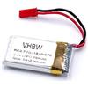 vhbw batteria con Mini JST-Plug compatibile con Nine Eagles Galaxy Visitor 6 modellismo (700mAh, 3,7V, Li-Poly)