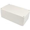 Therlan Scatola di giunzione impermeabile in plastica ABS IP65 custodia elettronica 158 x 90 x 60 mm (grigio bianco)
