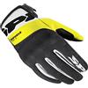 SPIDI Guanti da moto Flash KP in Tessuto, da Uomo,XL,Giallo/Nero