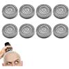 BESTBOMG Set di 8 testine di ricambio compatibili con rasoi elettrici Skull Shaver Pitbull
