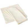 Encasa XO Encasa Homes Federe per cuscini (senza inserto) 45x45 cm - 4 pezzi, Naturale sublimazione vuota, cerniera invisibile, twill di poliestere per fai da te, stampa e pittura