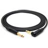 enoaudio Mogami 2524 Strumenti Cavo professionale | Neutrik Gold 6,3mm TS - TS angolare | HiFi - 0,5 m