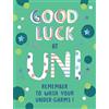 Piccadilly Greetings Biglietto Good Luck at University, 20,3 x 15,2 cm