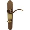 Alpertec Panda LS 32212433 - Maniglia per porte da bagno, in ottone brunito