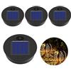 Libershine Ricambi per Luci Solari, 4 Pezzi Ricambio Pannello Solare per Luci, Coperchio di Ricambio Solare, Fai Da Te Luci Solari a LED, per Esterni Lanterne Da Giardino Patio Passerella Cantiere (7cm)