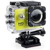 Generic Action Camera Fotocamera subacquea Ultra HD Fotocamera sportiva grandangolare con kit di accessori per lo snorkeling e le immersioni