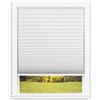 Redi Shade No Tools Easy Lift Trim-at-Home Cordless Pleated Light Filtering Fabric Shade White, 30 W x 64 L, (Fits windows 19 in - 30 in)