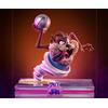 IRON STUDIOS Looney Tunes Space Jam 2 Statua Taz 14 Cm 1/10 Iron Studios