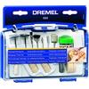 Dremel 684 Kit di pulizia e lucidatura, set di accessori con 20 accessori per multiutensili rotativi