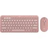 Logitech Pebble 2 Combo - Layout Internazionale QWERTY, Rosa